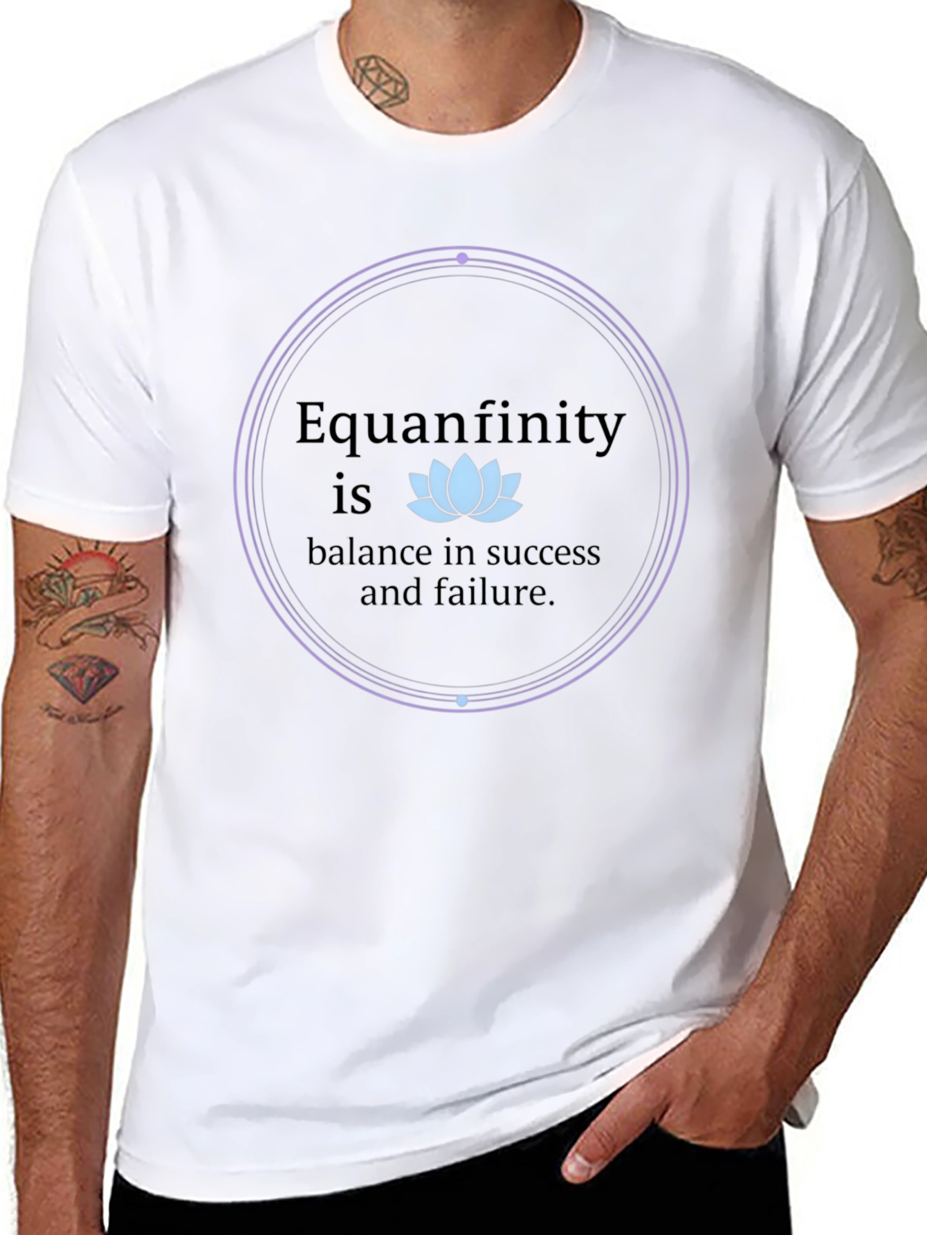 Equanfinity Balance T-Shirt - Success and Failure