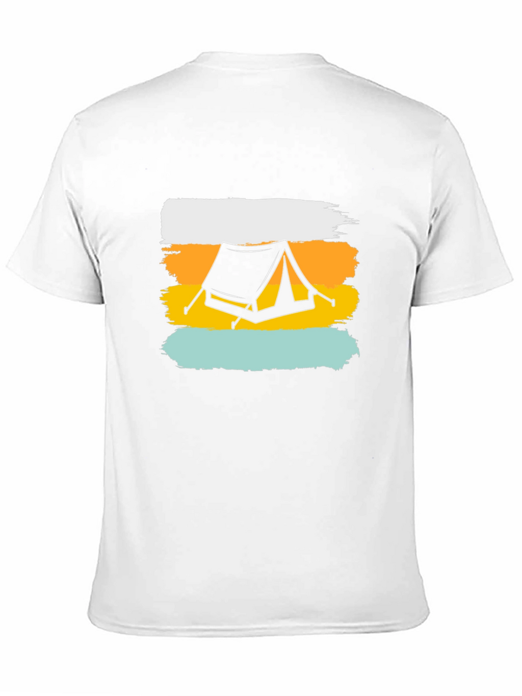 Camping Tent Graphic Tee - Outdoor Adventure Shirt