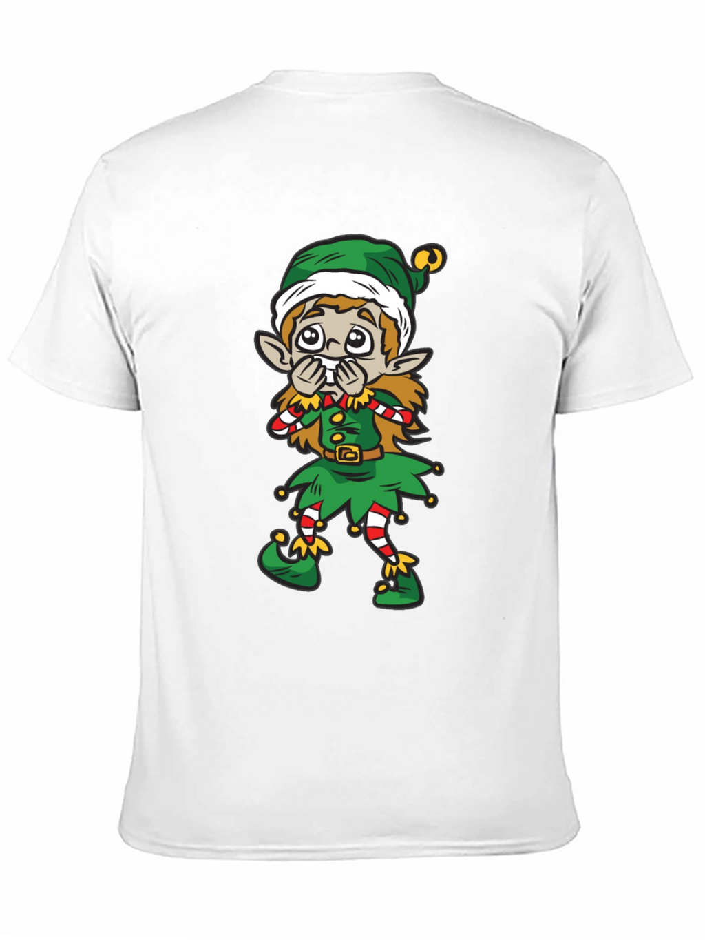 Elf Cartoon Graphic Tee