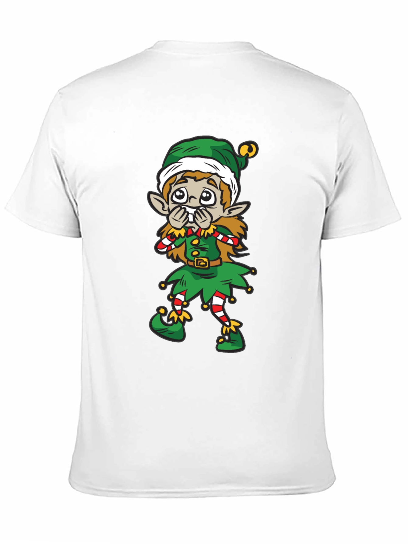 Elf Cartoon Graphic Tee