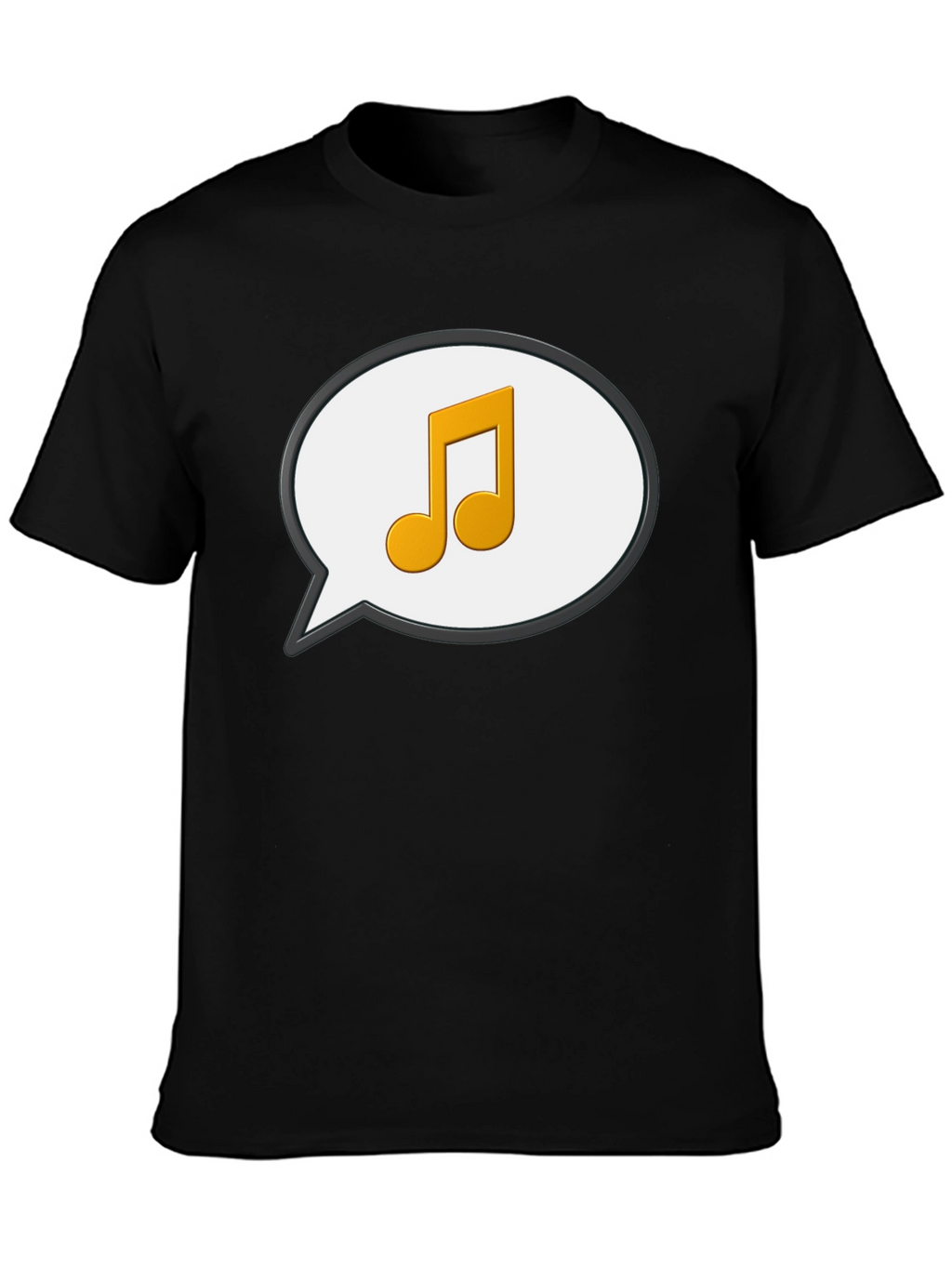 Musical Note Speech Bubble T-Shirt