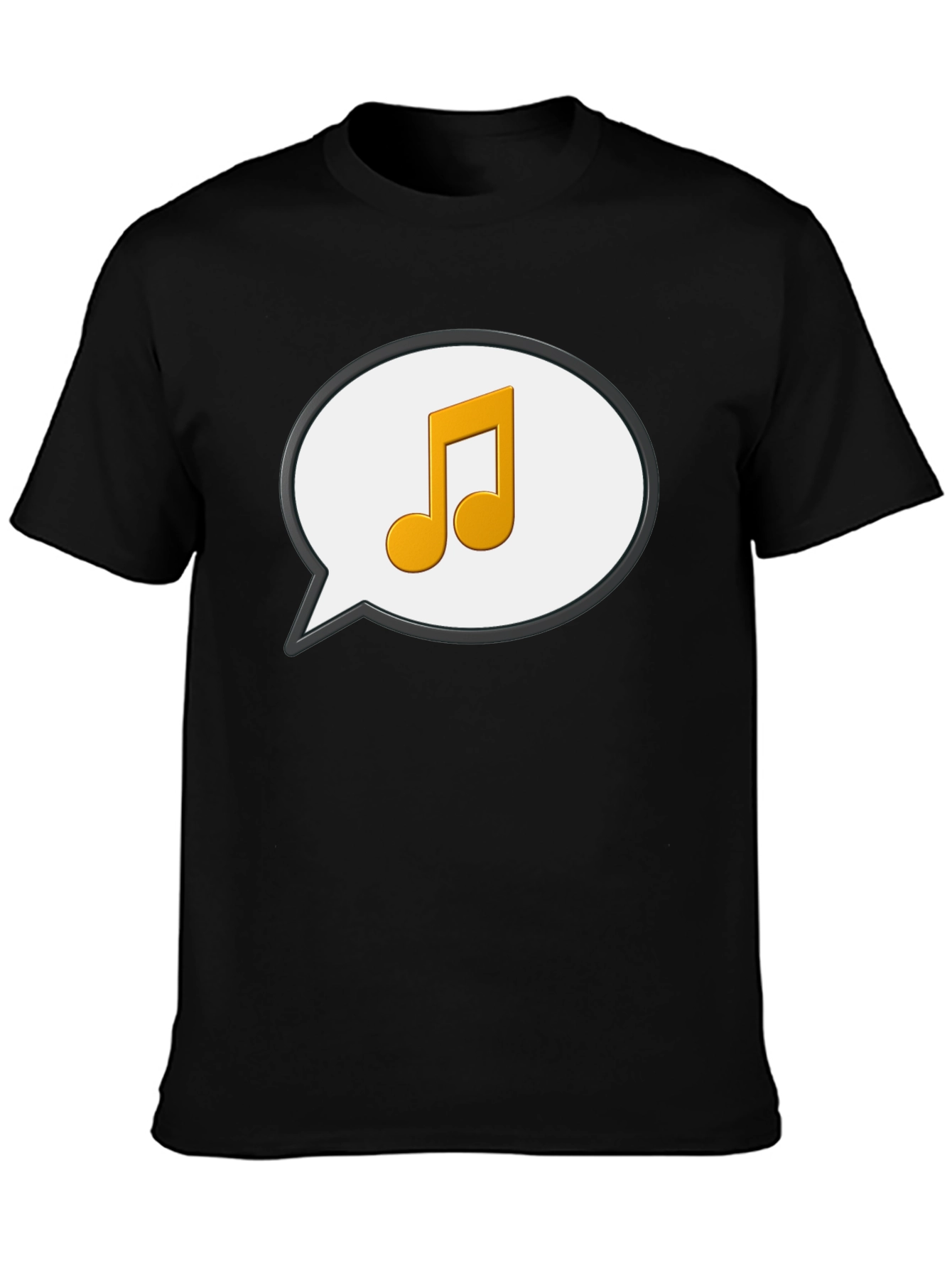 Musical Note Speech Bubble T-Shirt