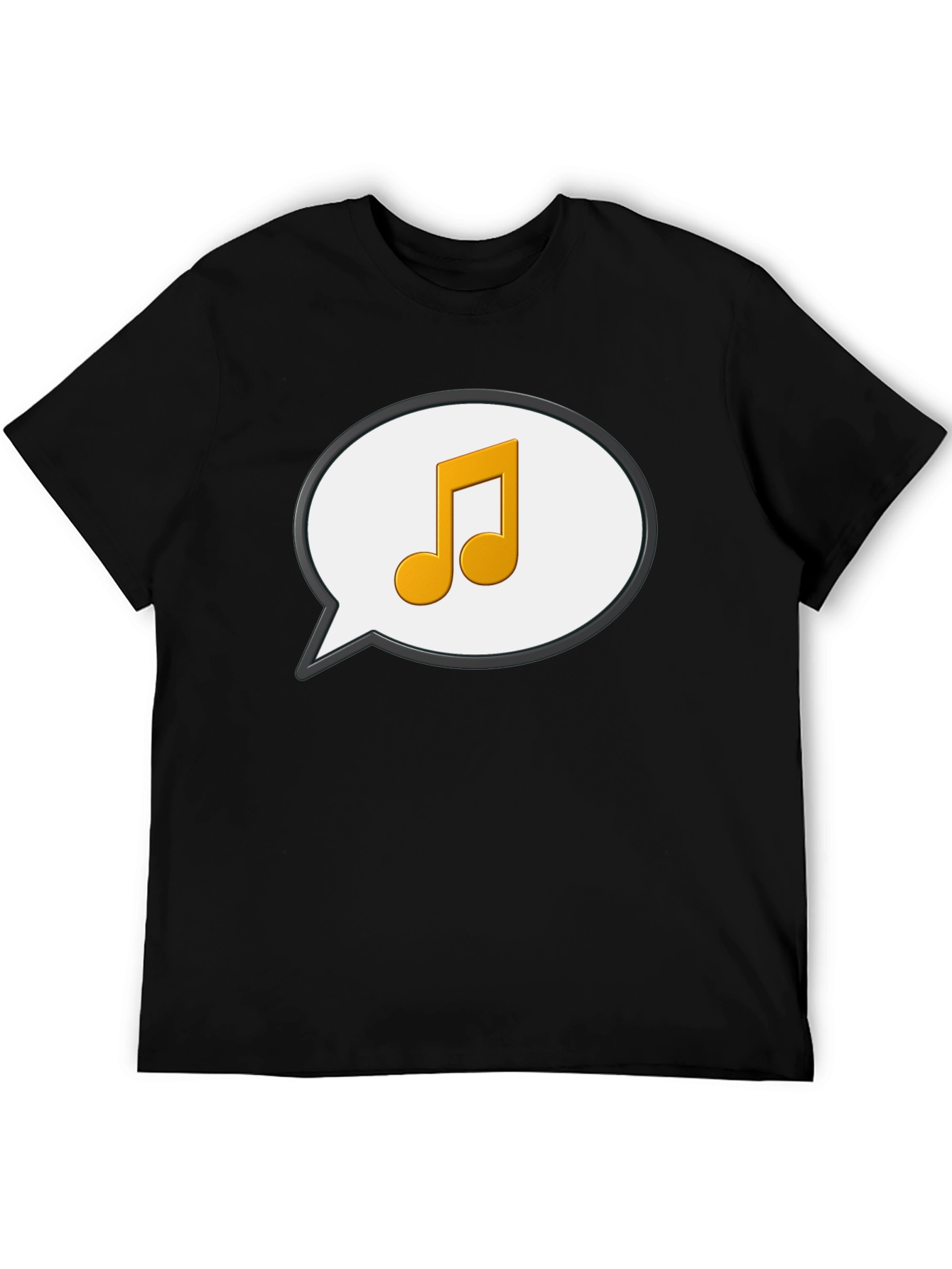 Musical Note Speech Bubble T-Shirt