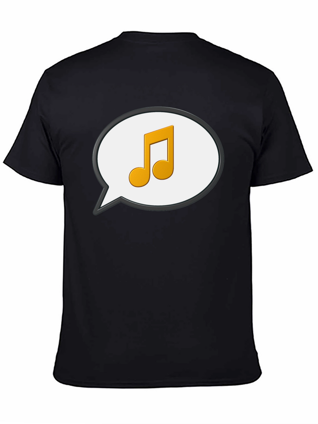 Musical Note Speech Bubble T-Shirt