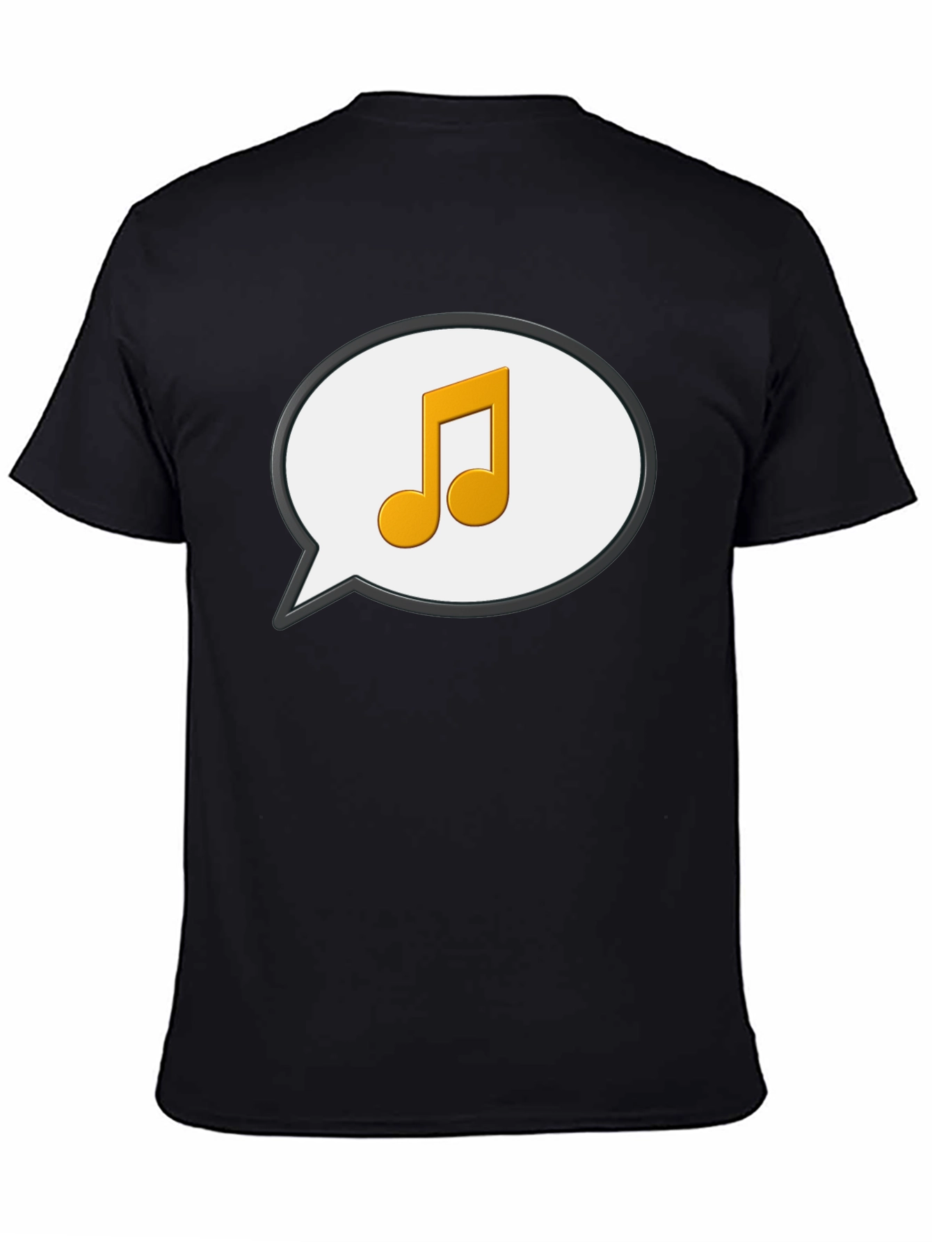 Musical Note Speech Bubble T-Shirt