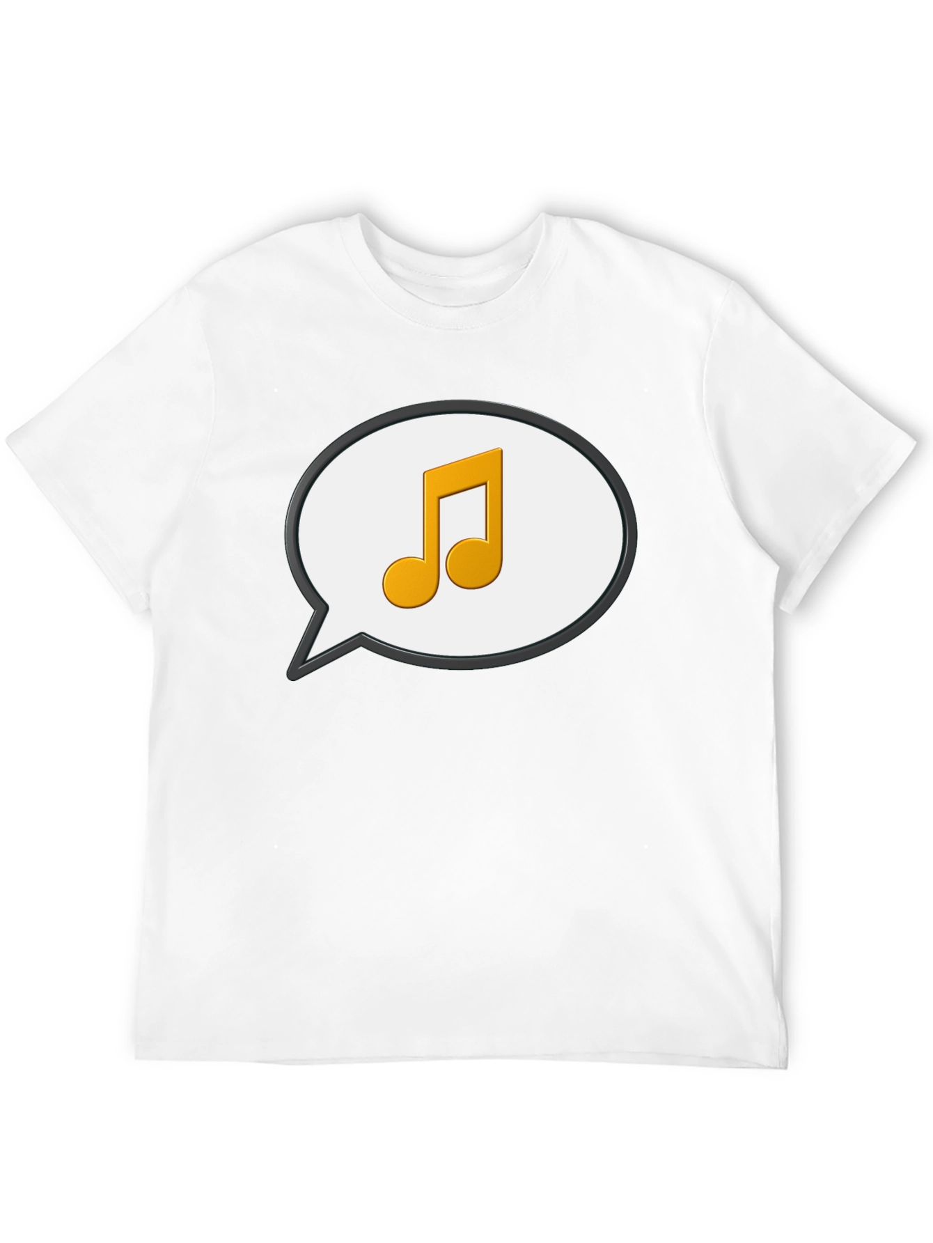 Musical Note Speech Bubble T-Shirt
