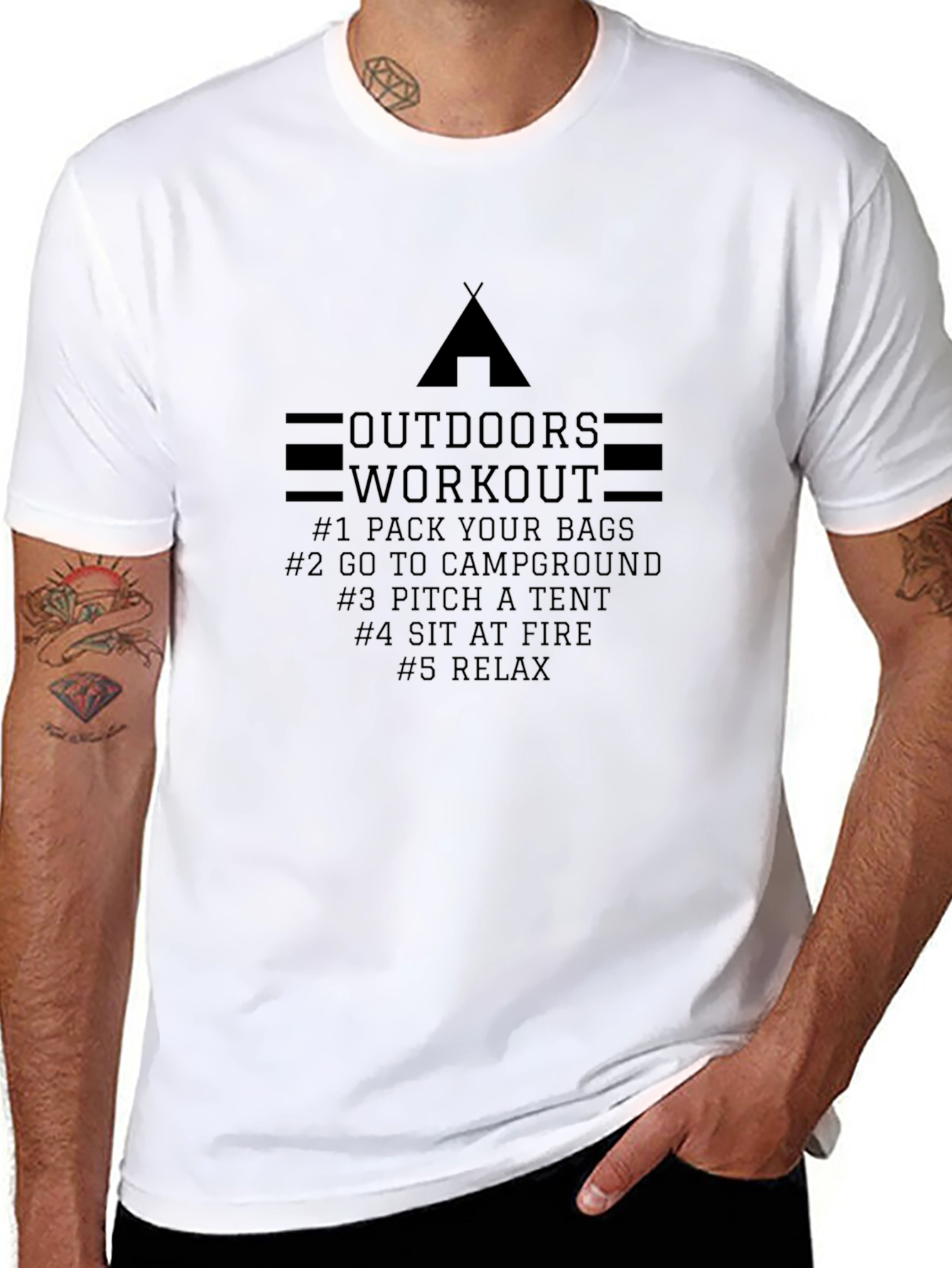 Outdoors Workout T-Shirt
