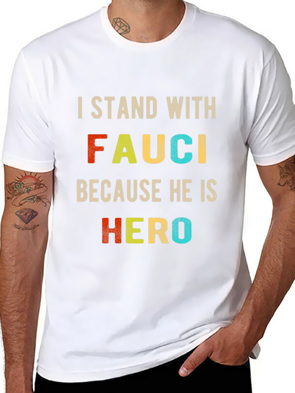 I Stand with Fauci T-Shirt