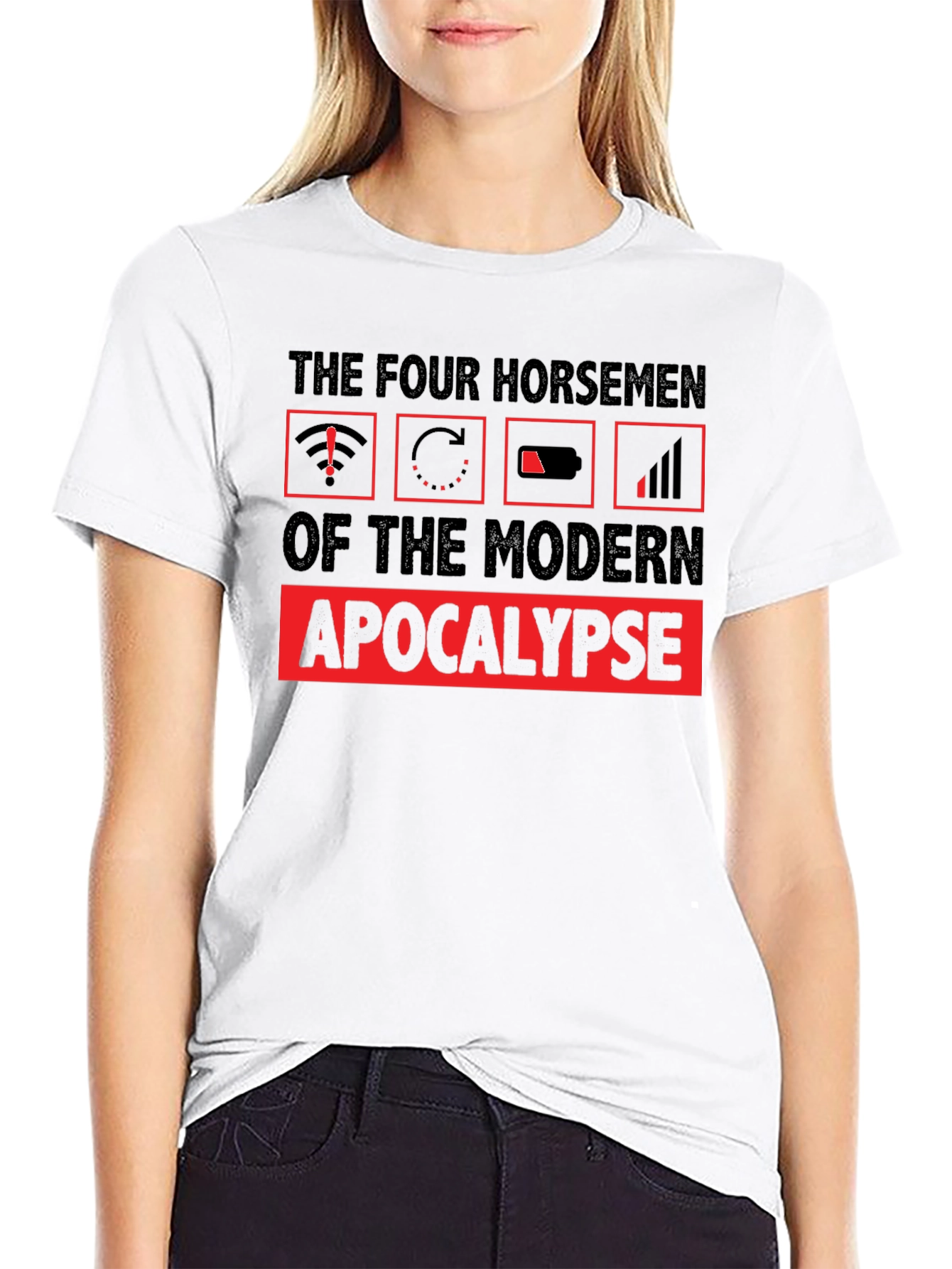 The Four Horsemen of the Modern Apocalypse T-Shirt