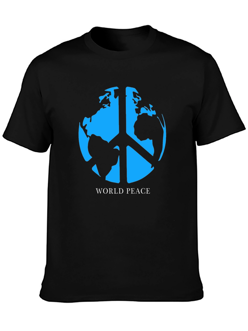 World Peace Graphic T-Shirt - Black