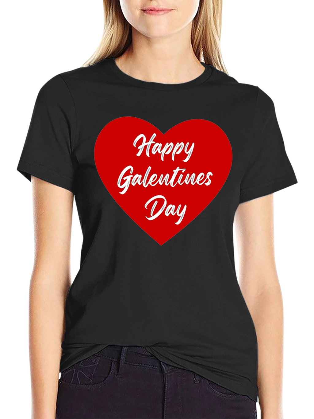 Galentines Day Heart T-Shirt - Valentines Day Gift