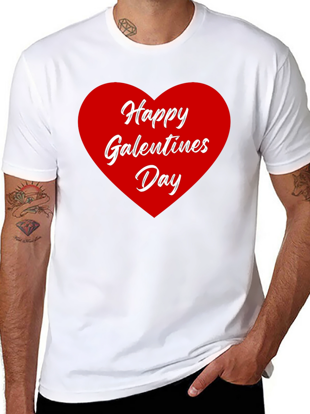 Galentines Day Heart T-Shirt - Valentines Day Gift