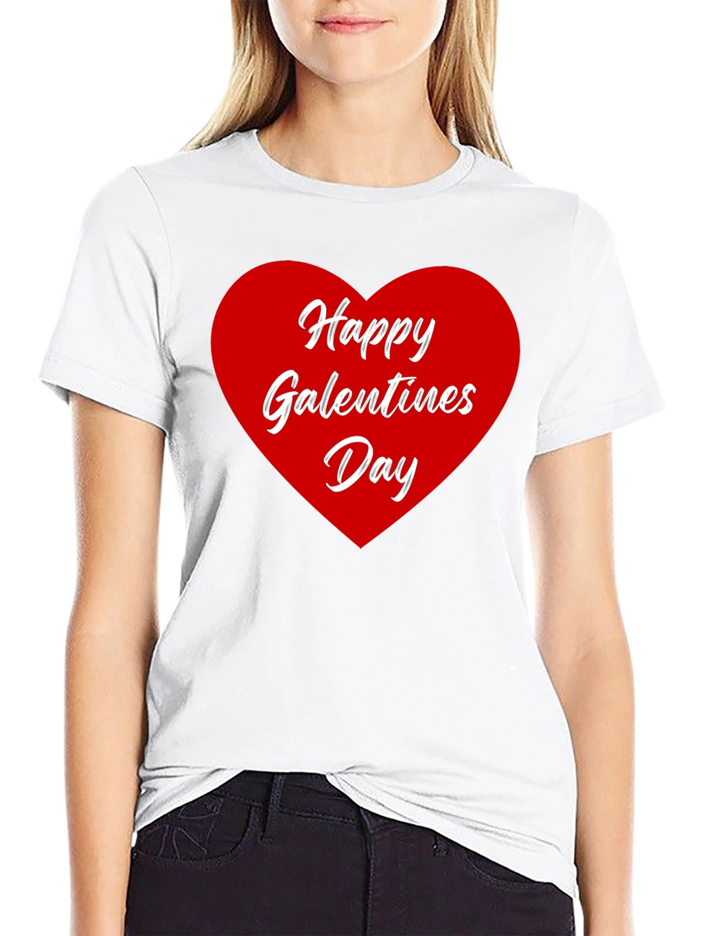 Galentines Day Heart T-Shirt - Valentines Day Gift