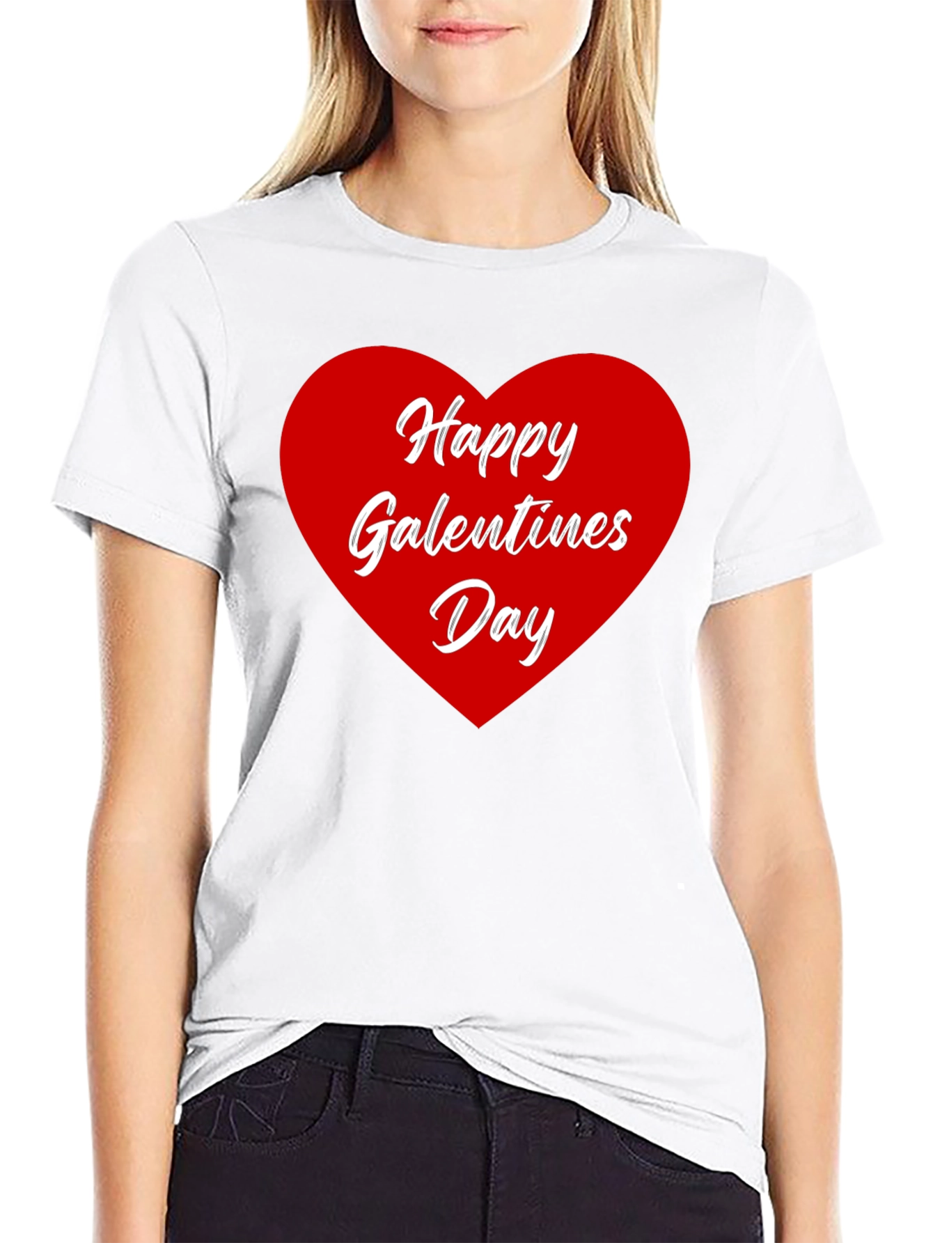 Galentines Day Heart T-Shirt - Valentines Day Gift
