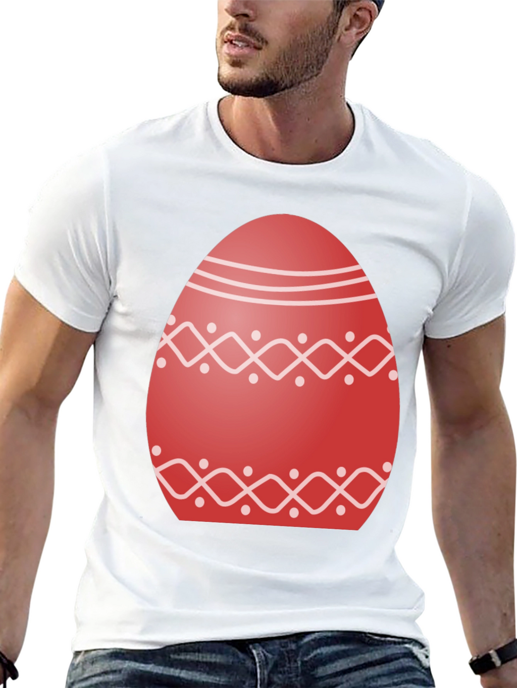 Easter Egg Graphic Tee - Festive Holiday Shirt