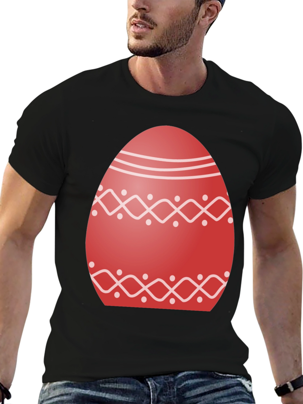 Easter Egg Graphic Tee - Festive Holiday Shirt