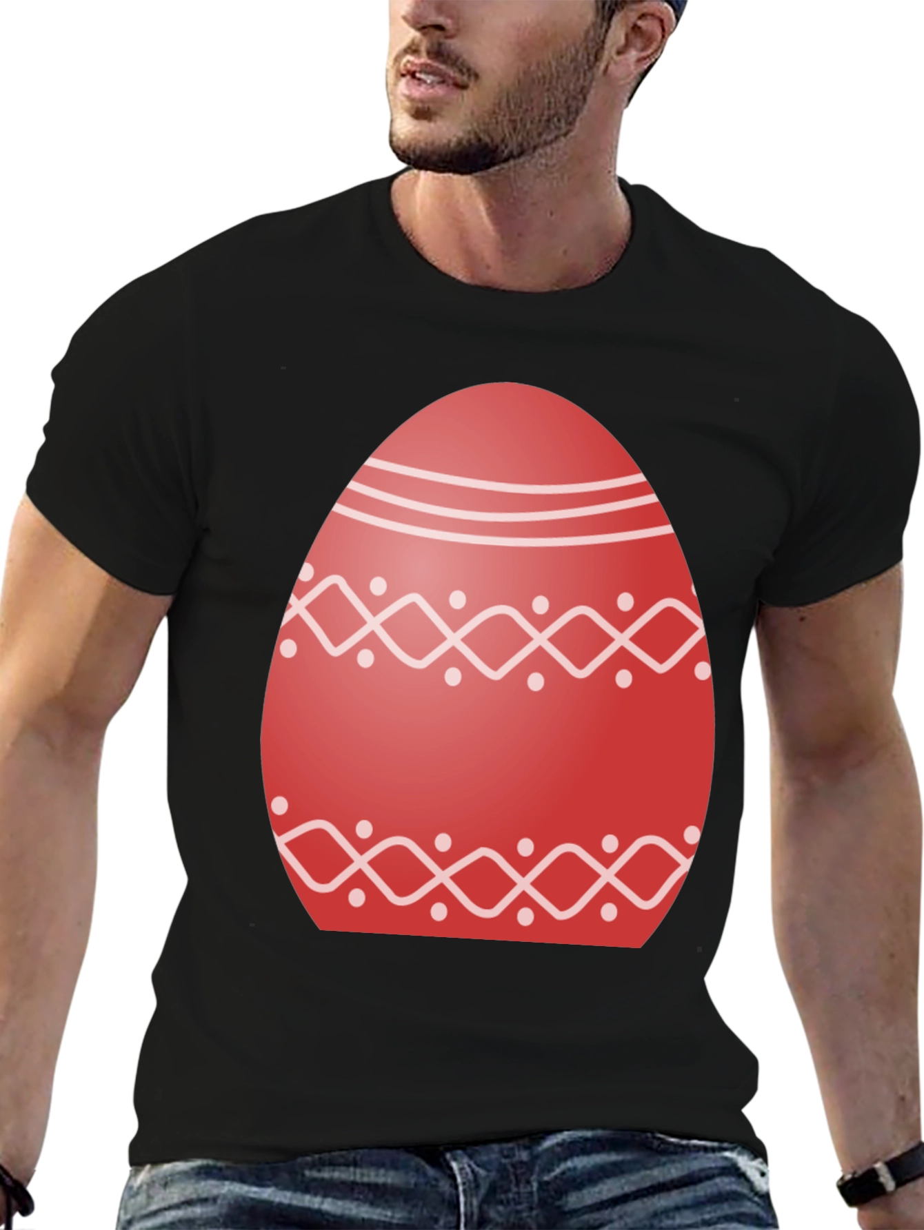 Easter Egg Graphic Tee - Festive Holiday Shirt