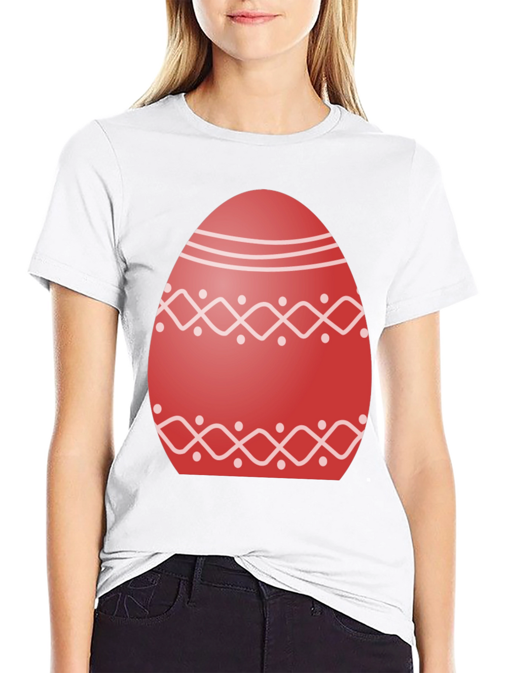 Easter Egg Graphic Tee - Festive Holiday Shirt