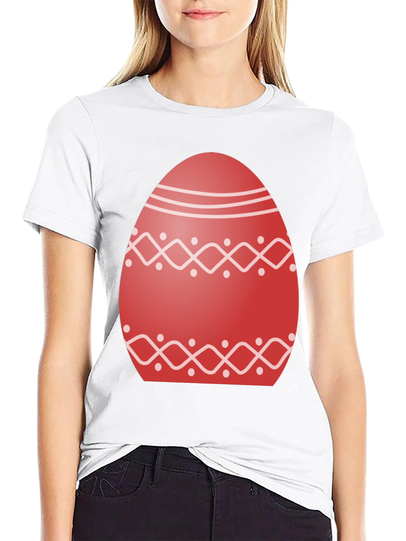 Easter Egg Graphic Tee - Festive Holiday Shirt