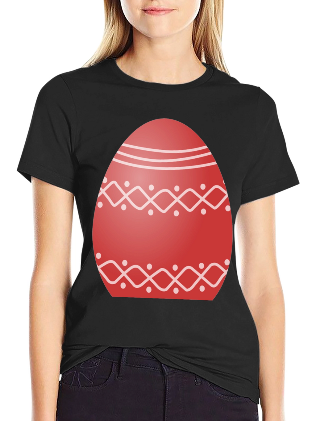 Easter Egg Graphic Tee - Festive Holiday Shirt