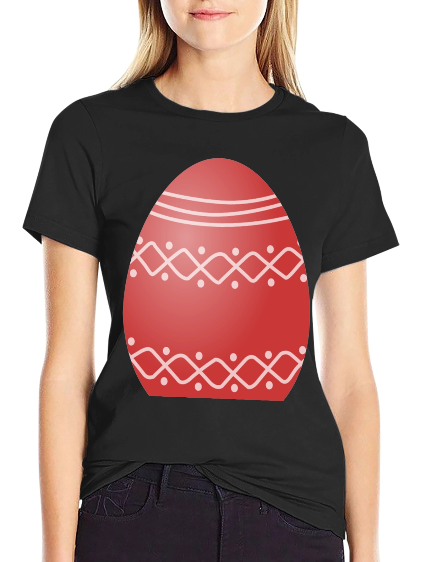 Easter Egg Graphic Tee - Festive Holiday Shirt