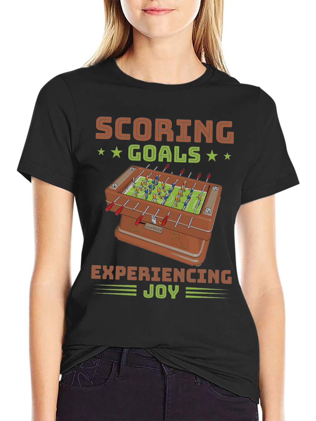 Scoring Goals Foosball Graphic T-Shirt