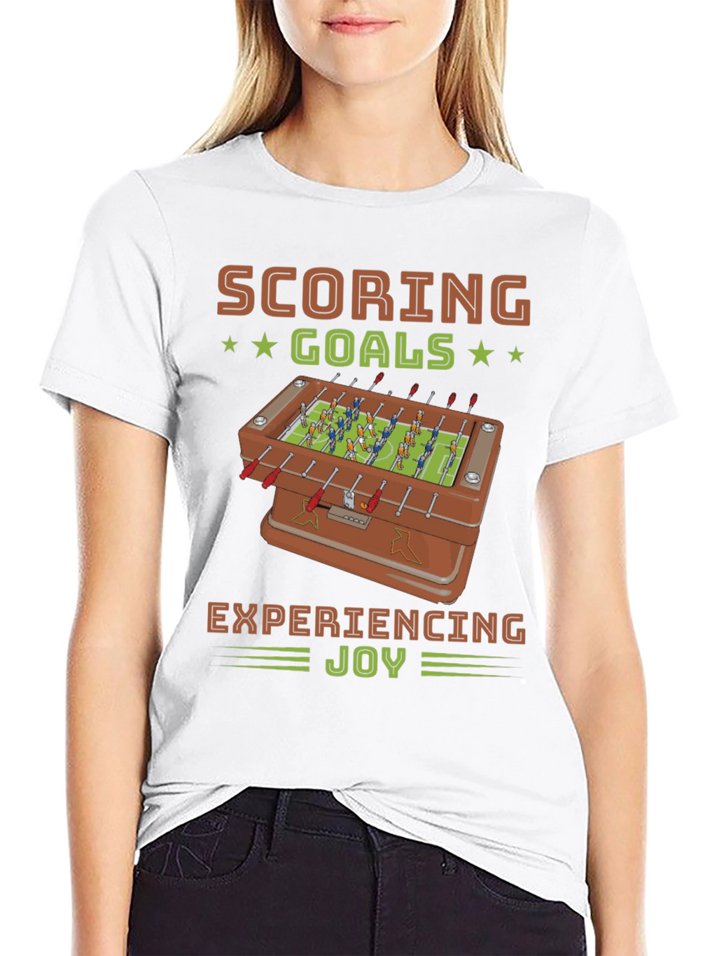 Scoring Goals Foosball Graphic T-Shirt