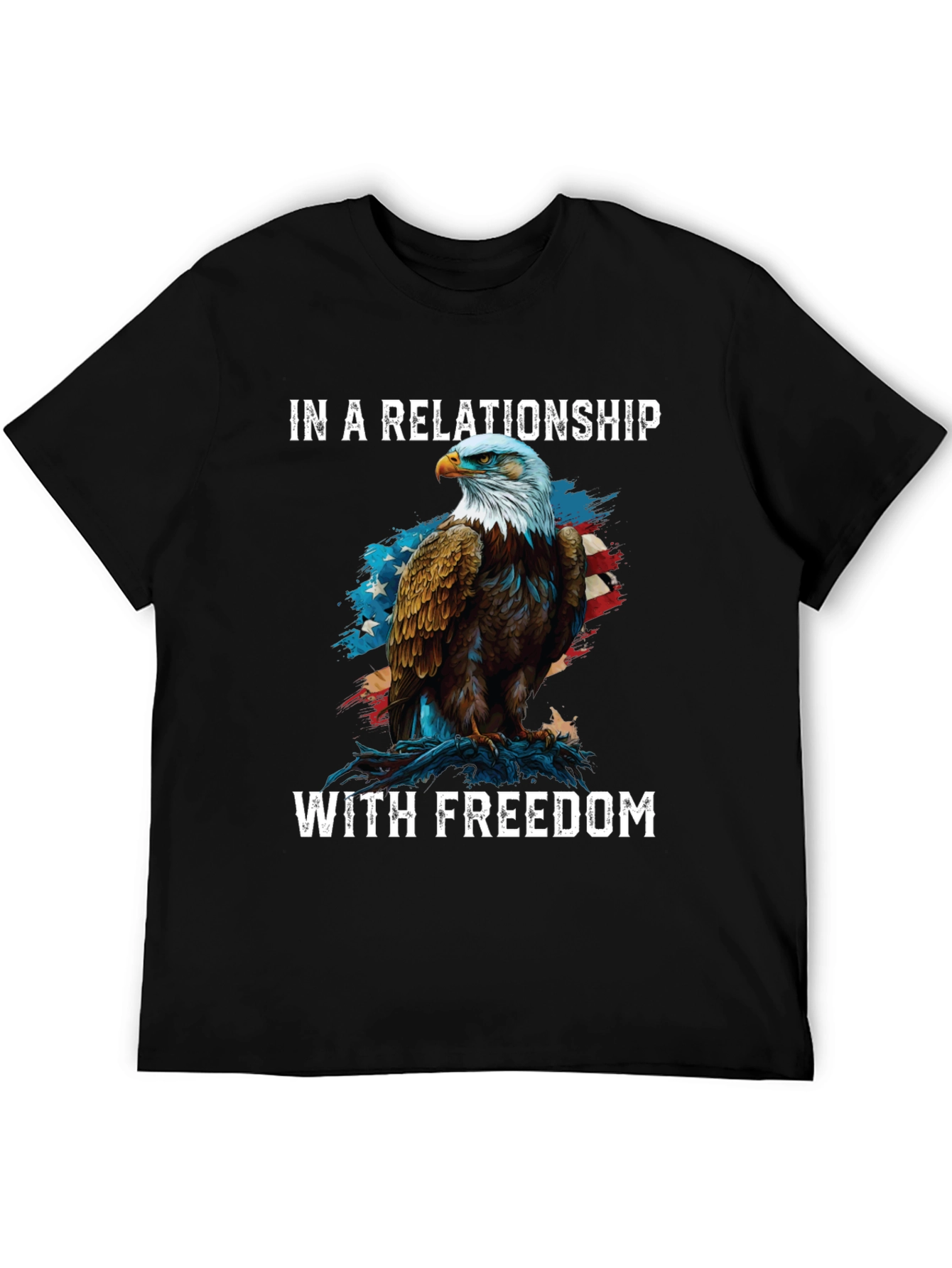 In A Relationship With Freedom Graphic Tee