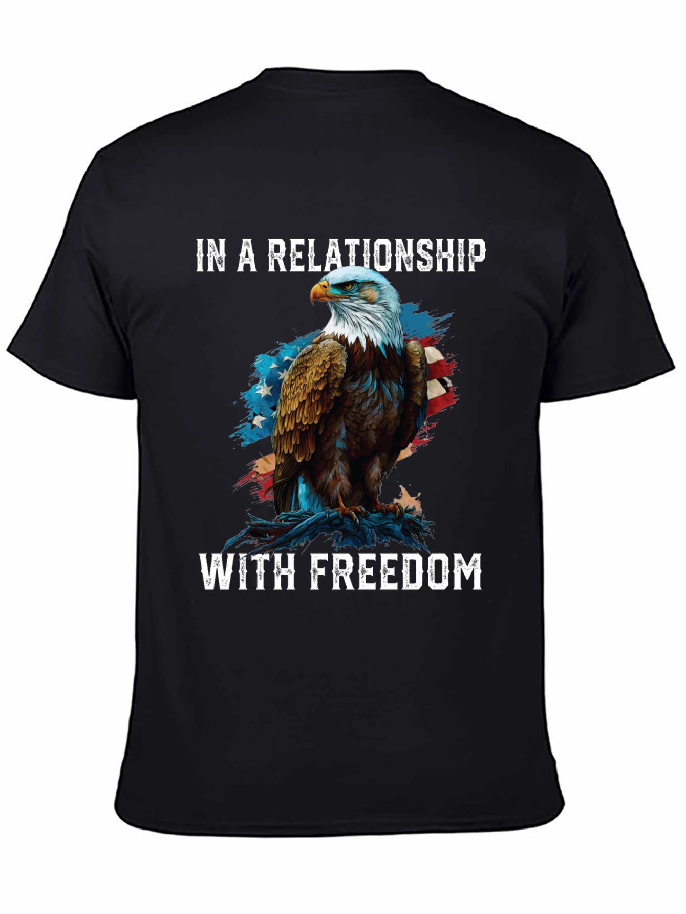 In A Relationship With Freedom Graphic Tee