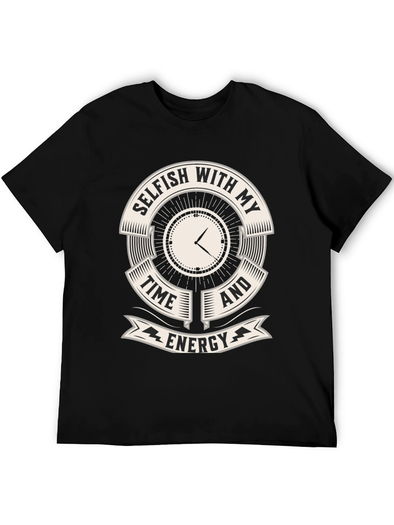 Selfish Time and Energy Graphic Tee