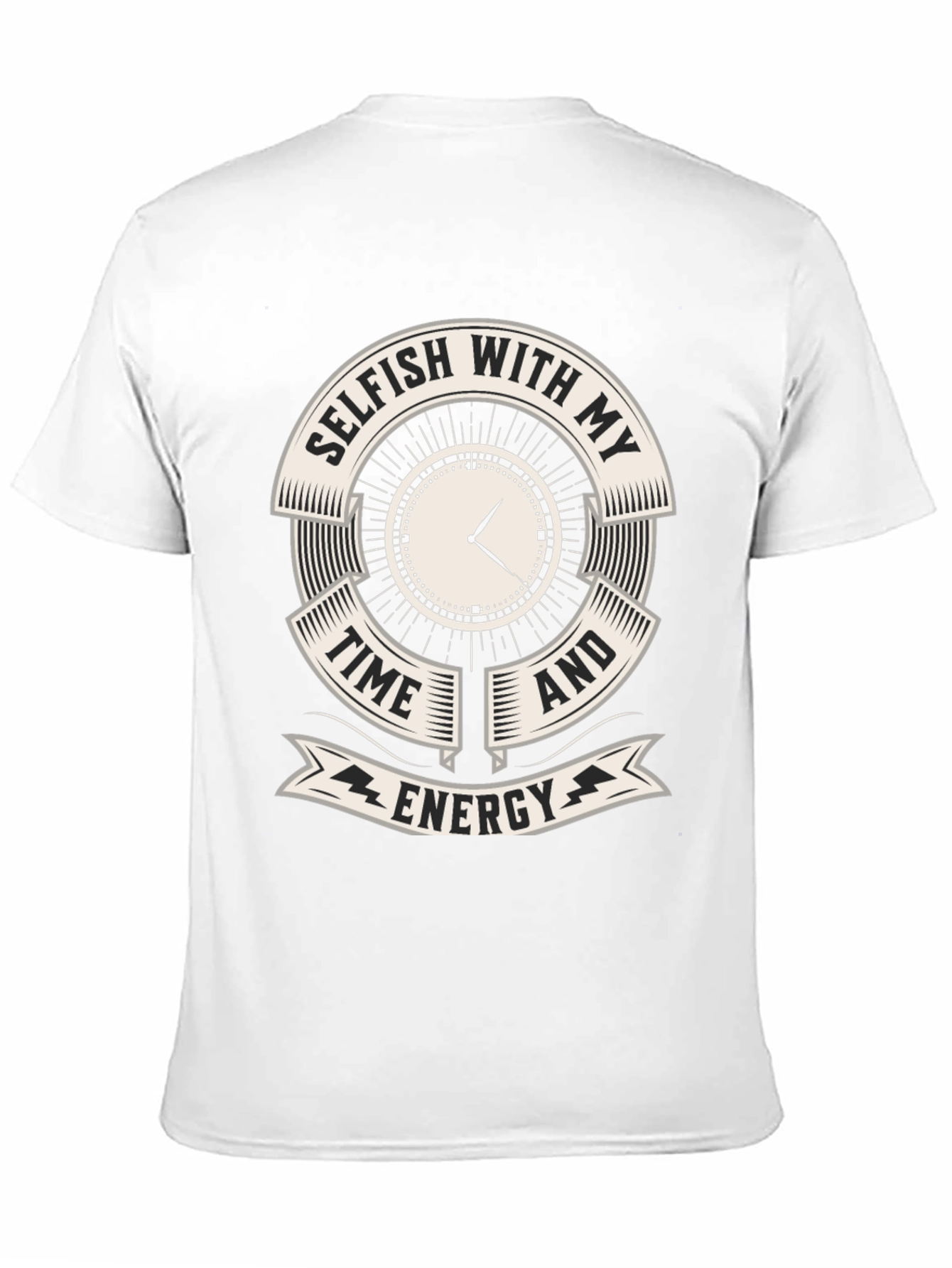 Selfish Time and Energy Graphic Tee