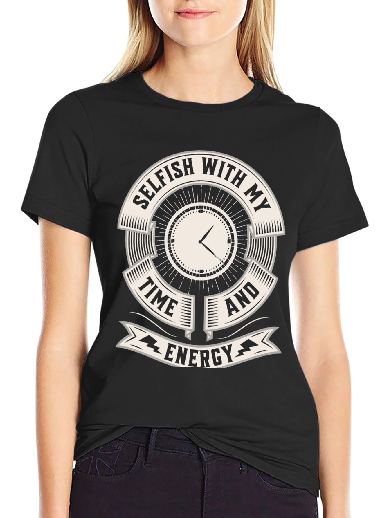 Selfish Time and Energy Graphic Tee