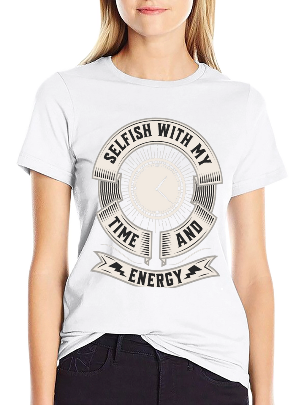 Selfish Time and Energy Graphic Tee
