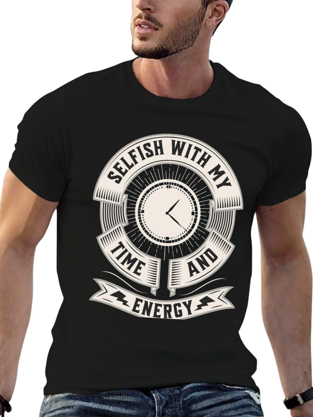 Selfish Time and Energy Graphic Tee