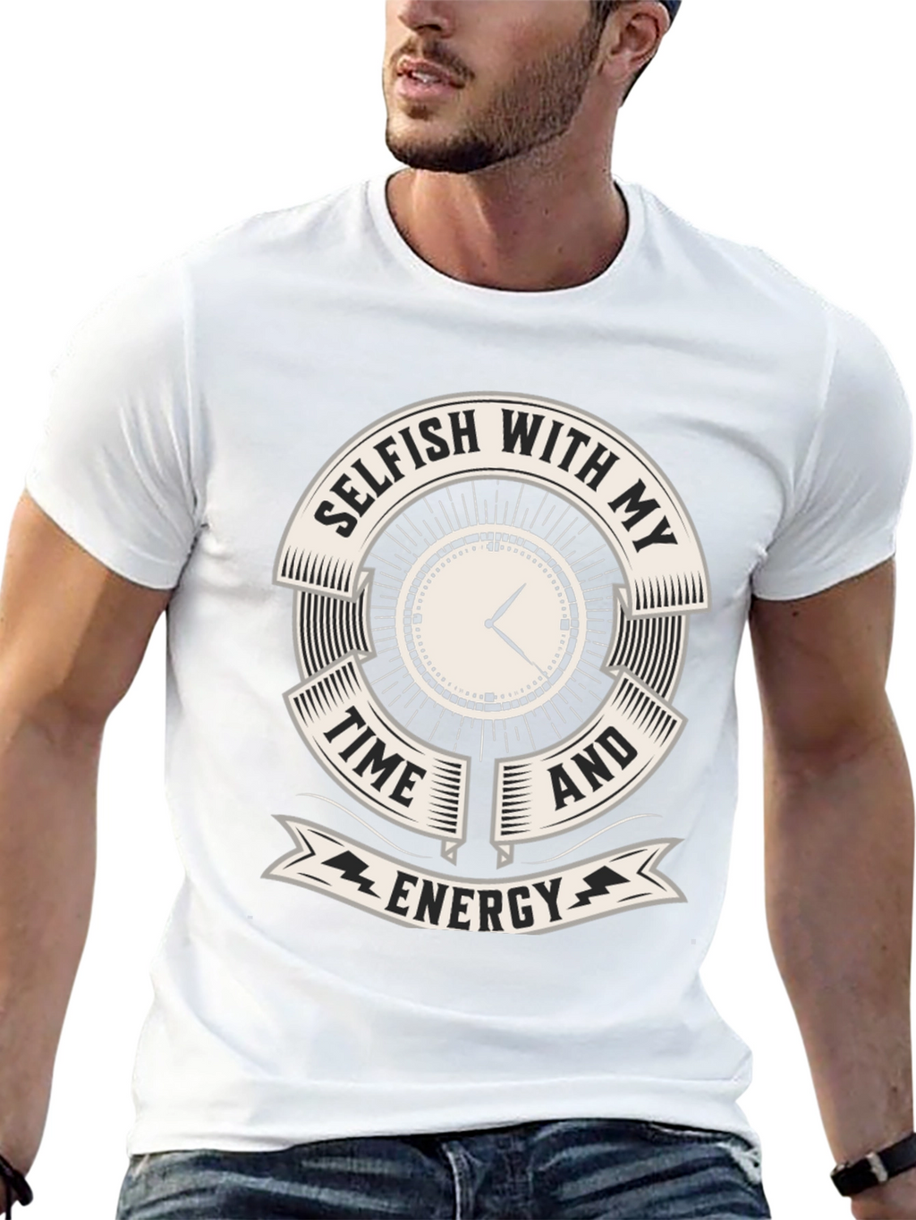 Selfish Time and Energy Graphic Tee