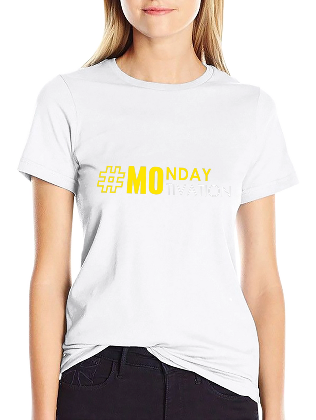 Monday Motivation T-Shirt - Black