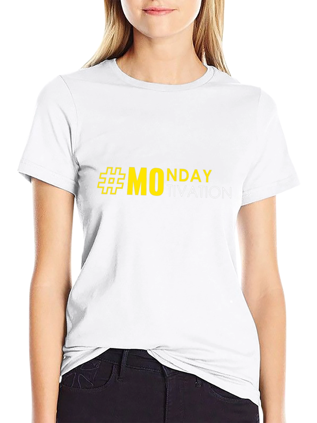 Monday Motivation T-Shirt - Black