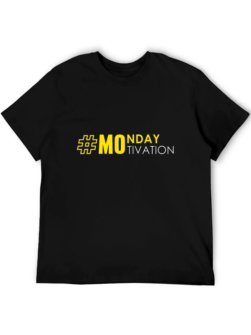 Monday Motivation T-Shirt - Black