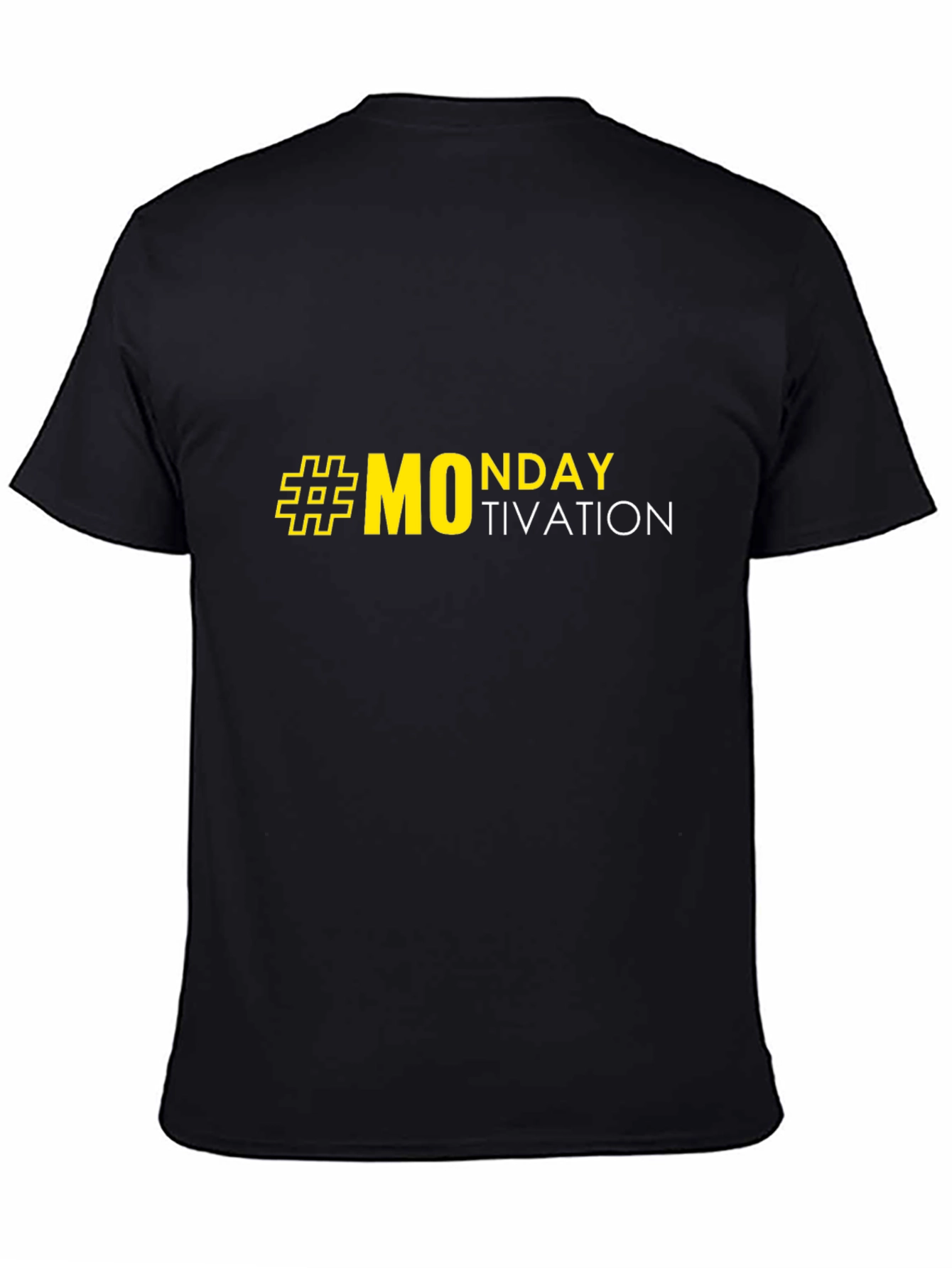 Monday Motivation T-Shirt - Black