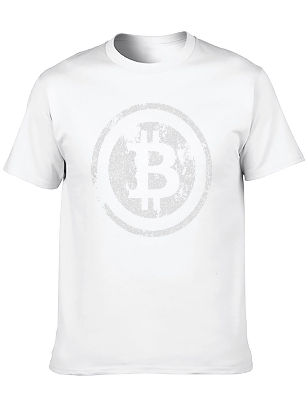 Bitcoin Distressed Logo T-Shirt