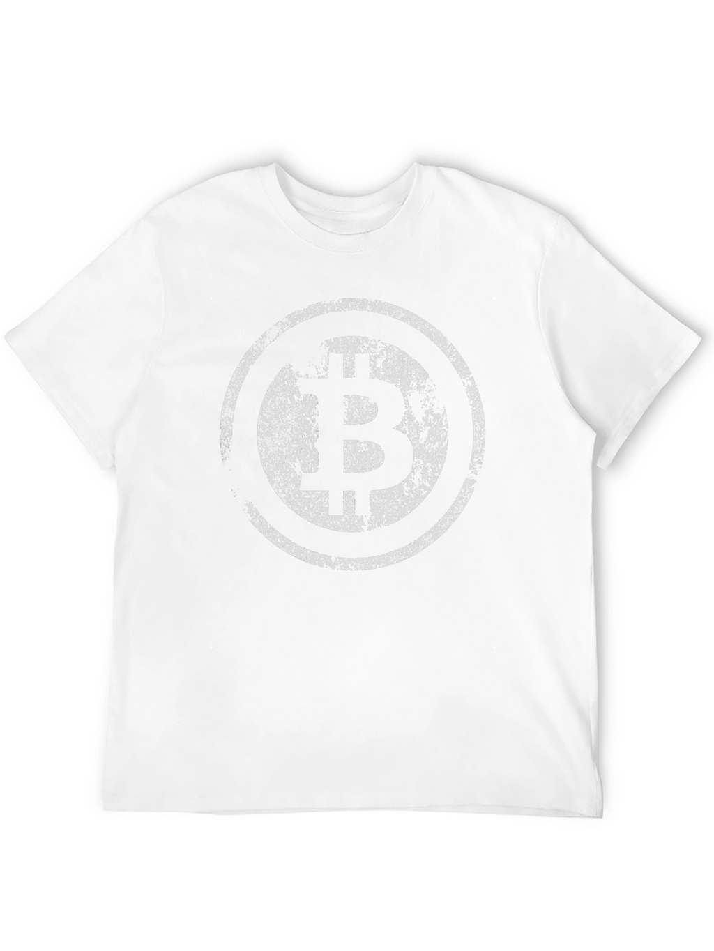 Bitcoin Distressed Logo T-Shirt