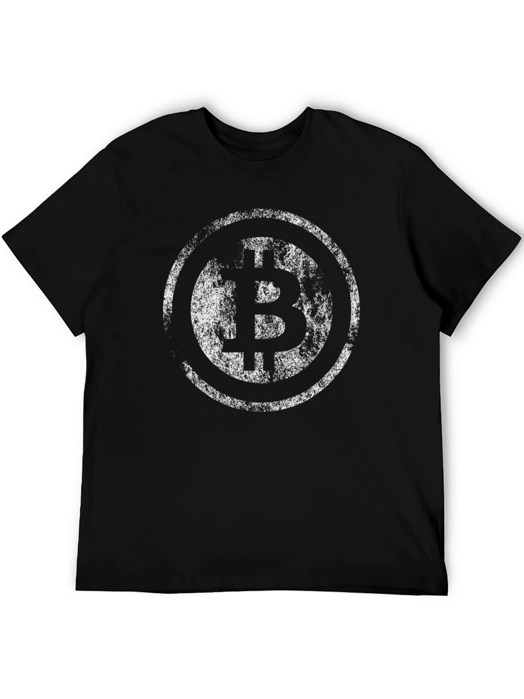 Bitcoin Distressed Logo T-Shirt