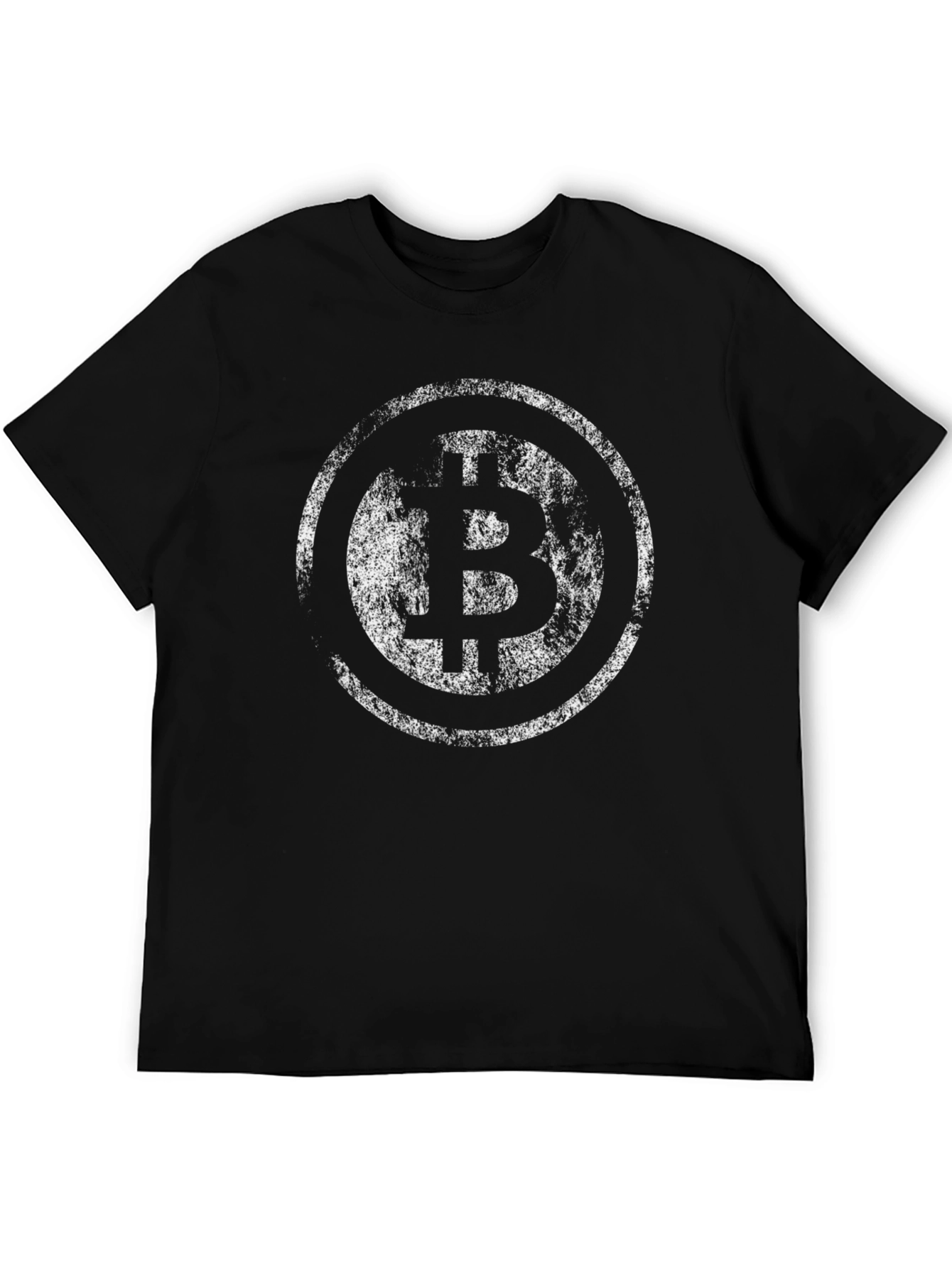 Bitcoin Distressed Logo T-Shirt