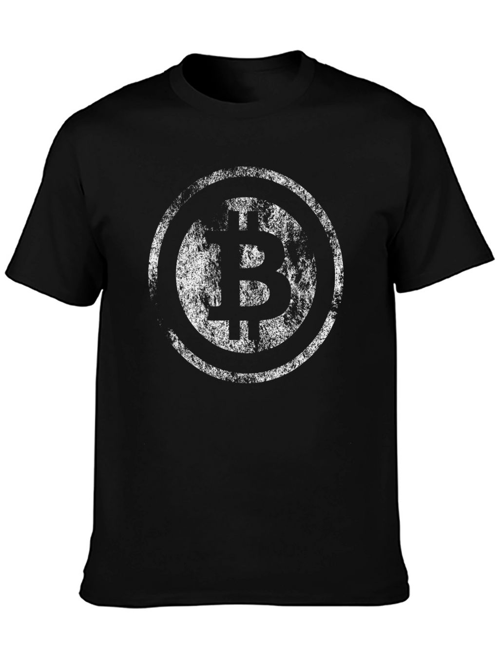 Bitcoin Distressed Logo T-Shirt