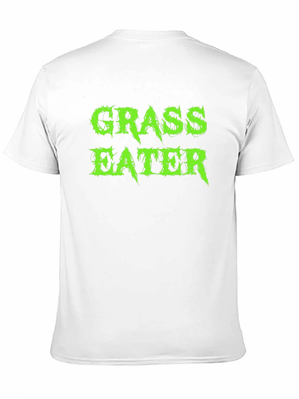 Grass Eater Graphic Print Black T-Shirt