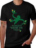 Monkeys Grow On Trees Graphic T-Shirt