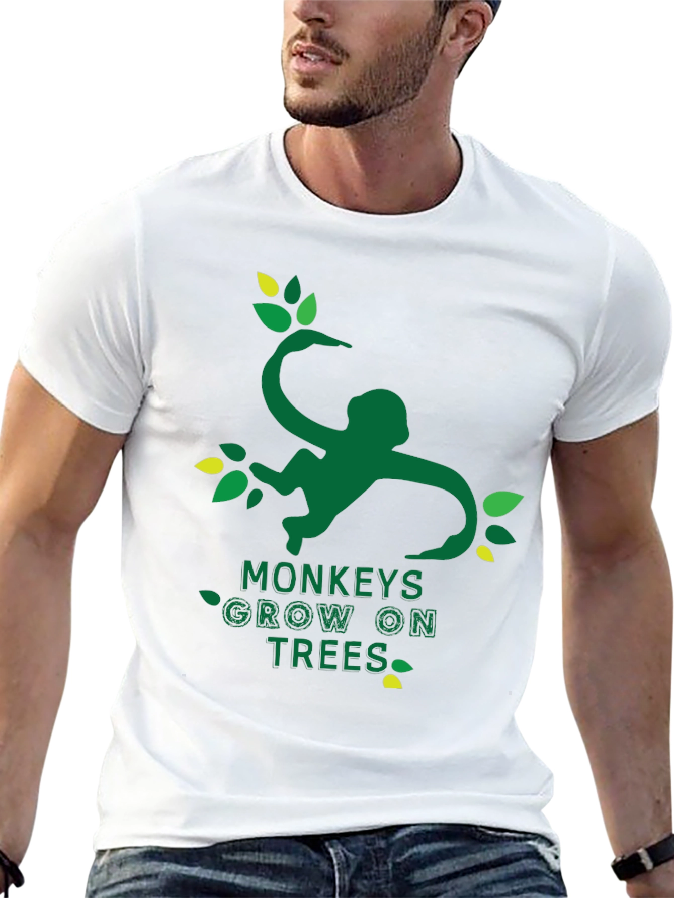 Monkeys Grow On Trees Graphic T-Shirt
