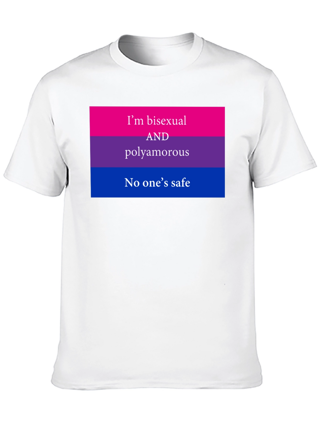 Bisexual Polyamorous Pride T-Shirt
