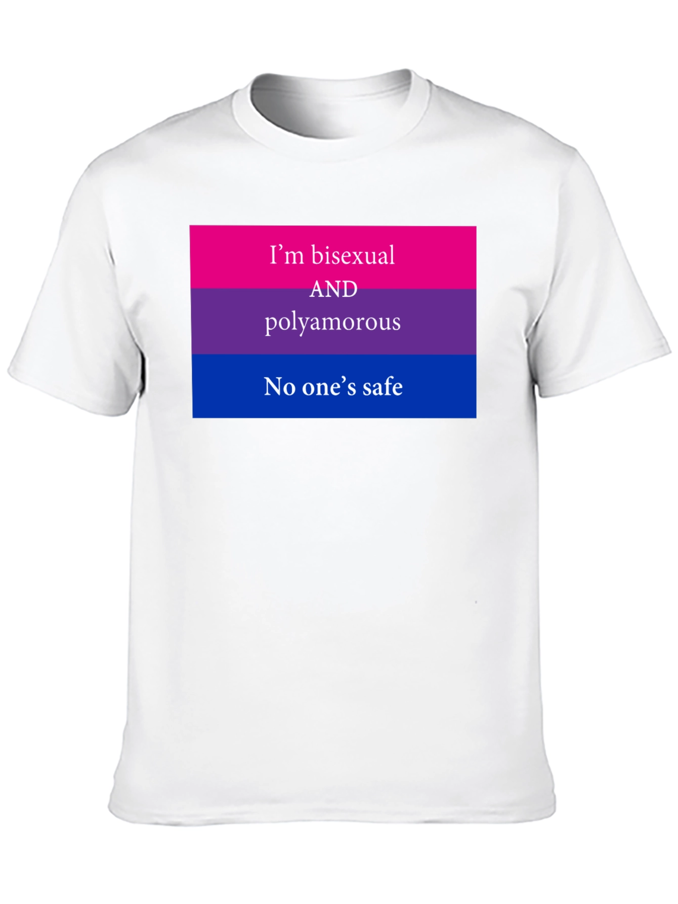 Bisexual Polyamorous Pride T-Shirt