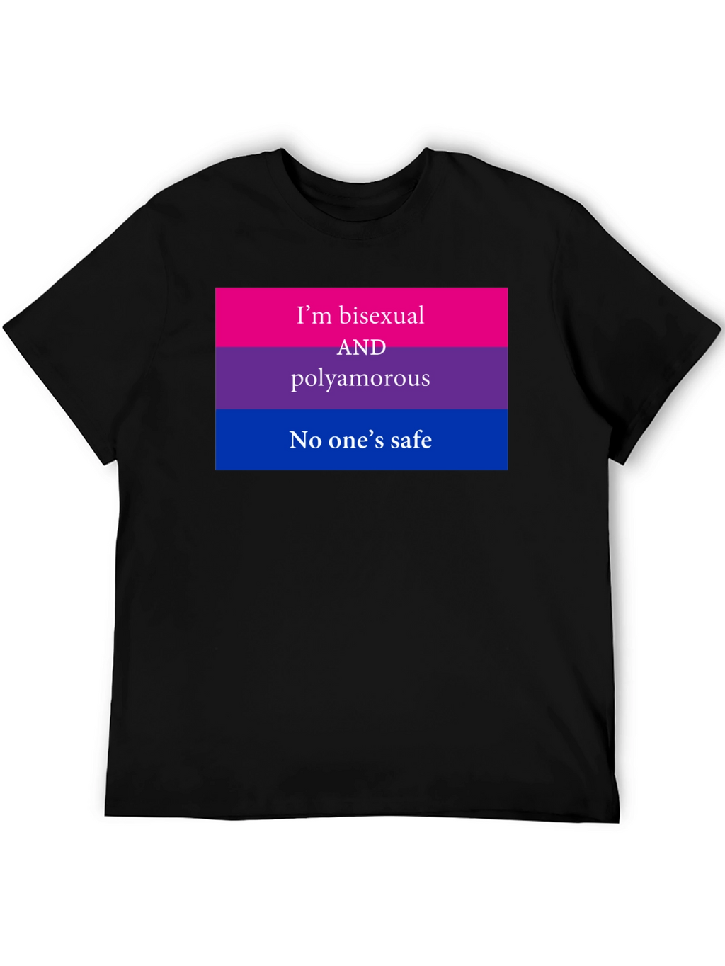 Bisexual Polyamorous Pride T-Shirt